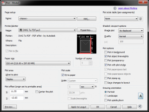 AutoCAD Plotting